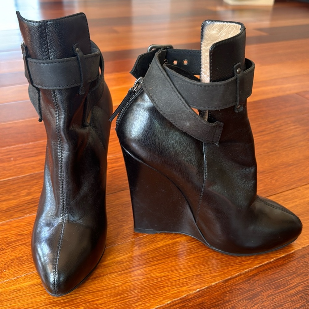 PROENZA SCHOULER ankle wrap boots SZ 37 (US 7)